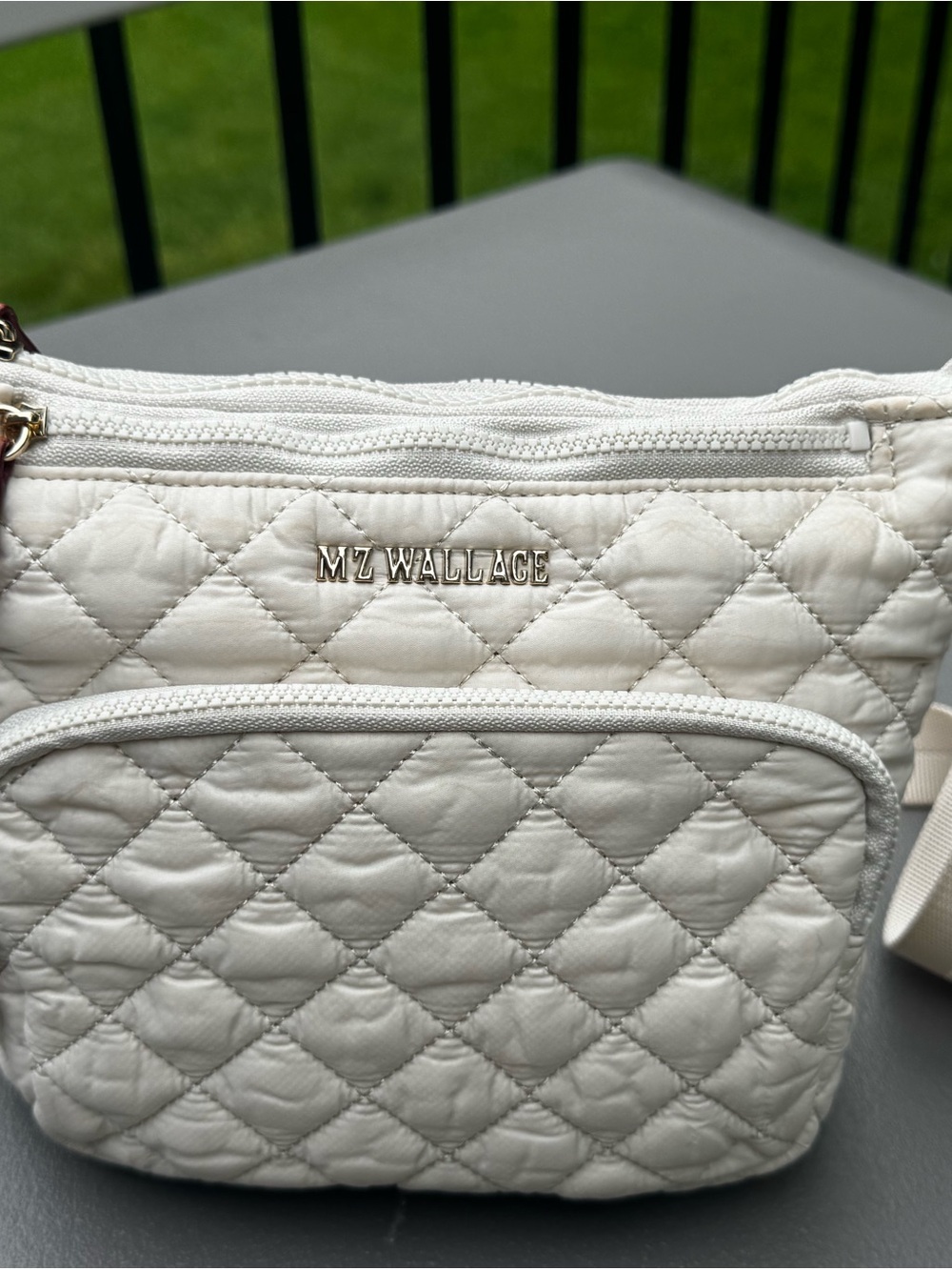 MZ Wallace Metro Scout Deluxe Quilted Nylon Crossbody Bag - Picture 7 of 14